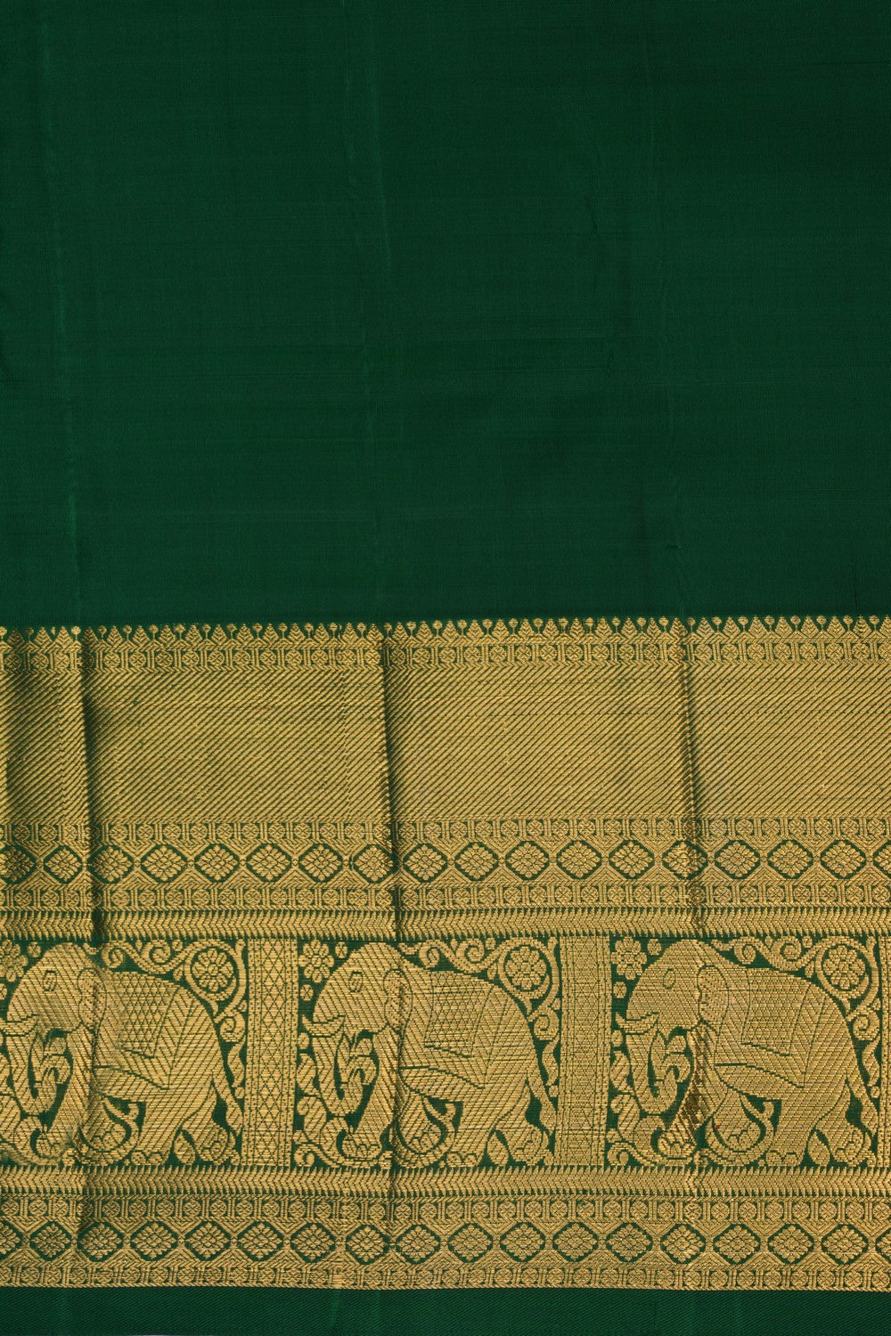 Image of Kanchipattu Tissue Brocade Gold Saree